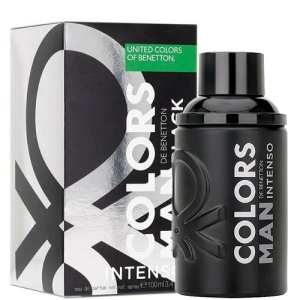Benetton Colors Man Black Intenso Eau De Parfum 60 ml